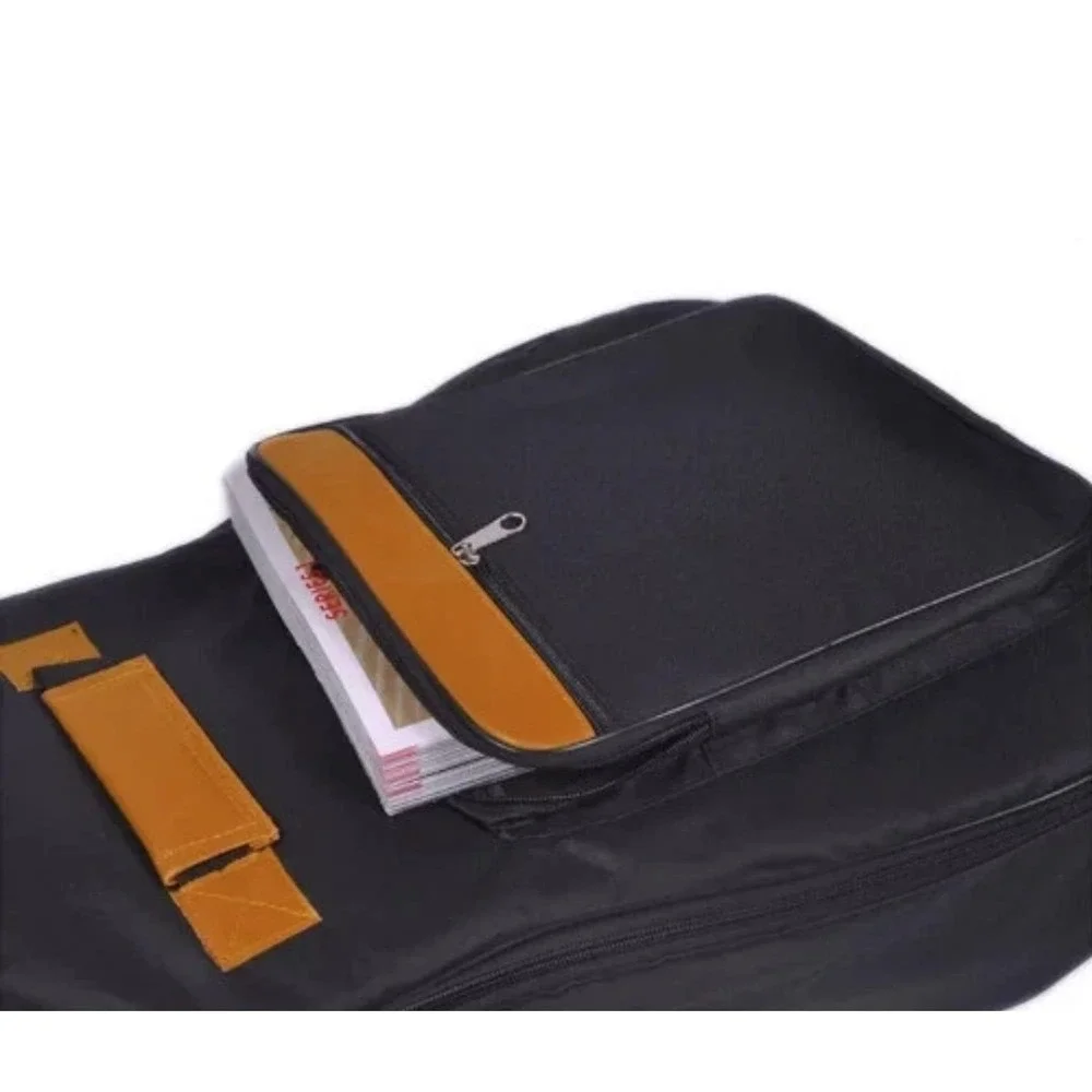 Electric Guitar Bag Cotton Padding Backpack Soft Guitar Case Double Strap US